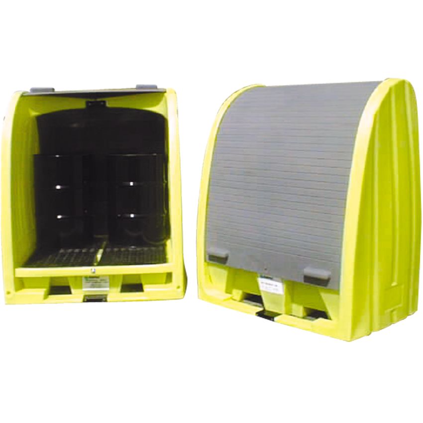 Conteneur polyéthylène 4 fûts, 250 litres
