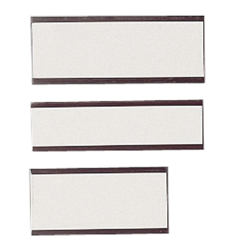 Porte-étiquettes magnétiques, 40 x 100 mm