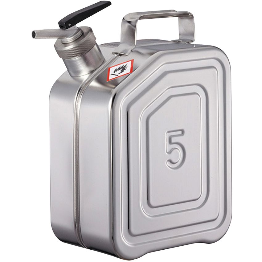 Jerrican de seguridad con grifo para productos inflamables y explosivos