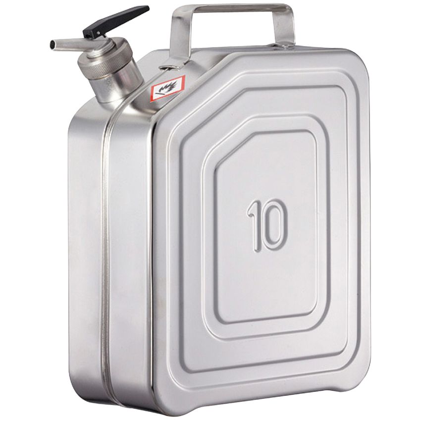 Jerrican de seguridad con grifo para productos inflamables y explosivos