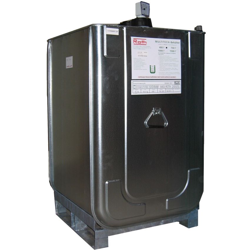 Cuba para transporte gasoil de acero/PE doble pared equipada 400 L