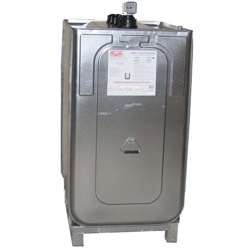 Cuba para transporte gasoil de acero/PE doble pared equipada 750 L