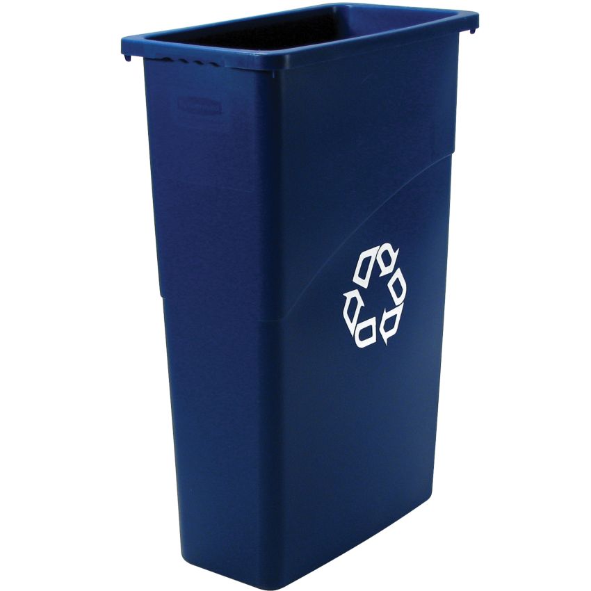 Papelera de plástico SLIM JIM para recogida selectiva, 87 L
