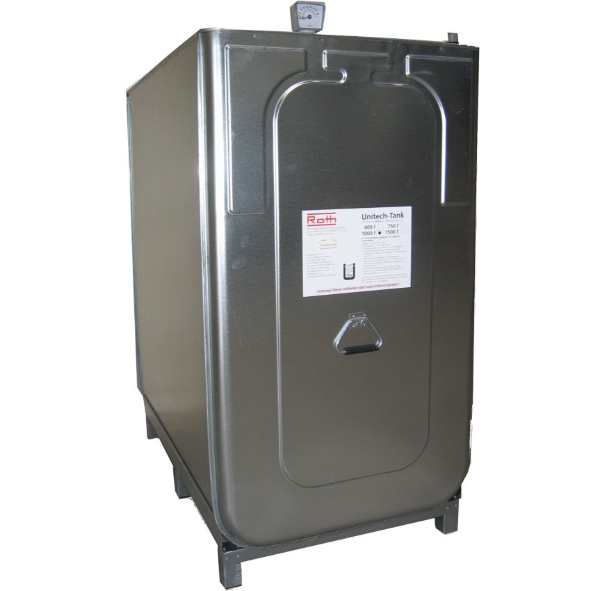 Cuba de almacenamiento gasoil de acero/PE doble pared equipada 1000 L