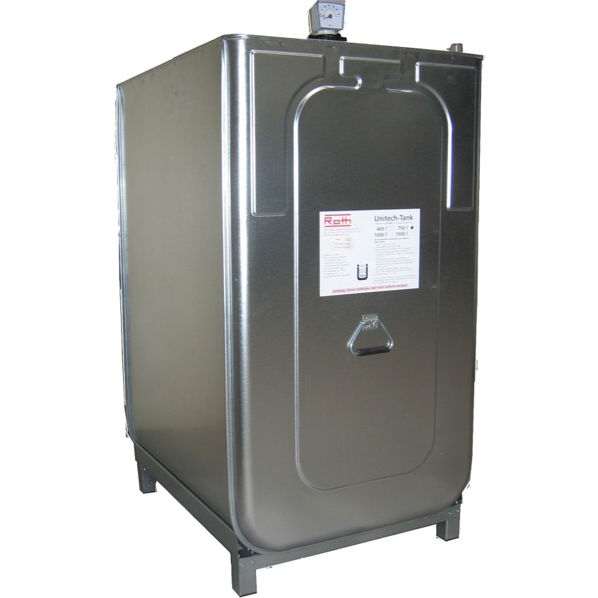 Cuba de almacenamiento gasoil acero/PE doble pared equipada 750 L