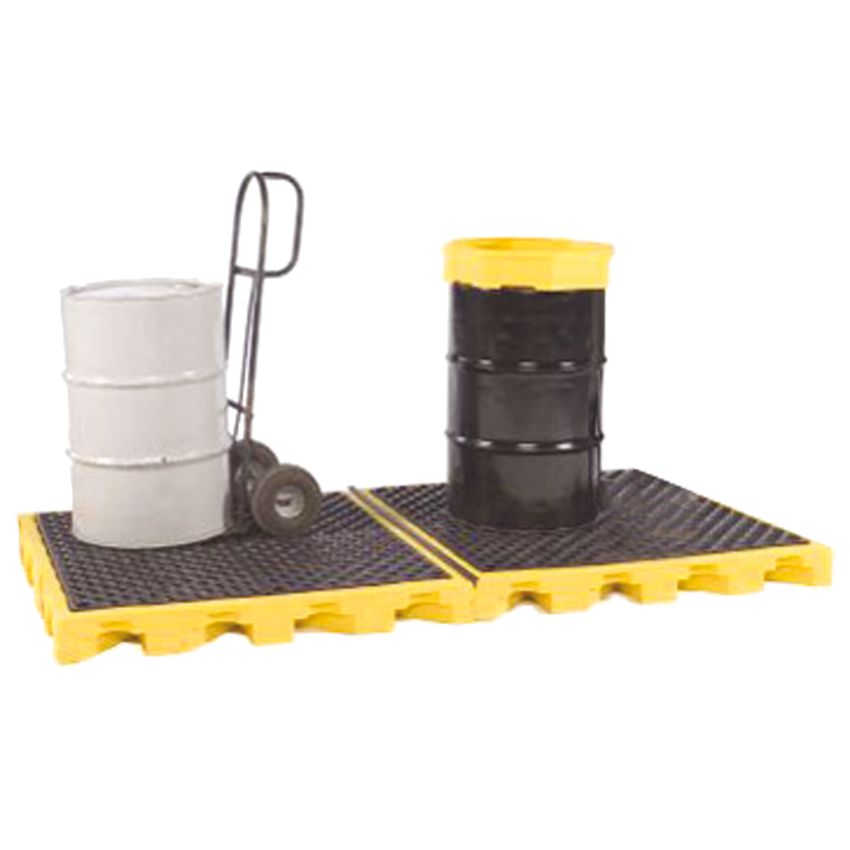 Plate-forme de rétention polyéthylène 4 fûts, 166 litres