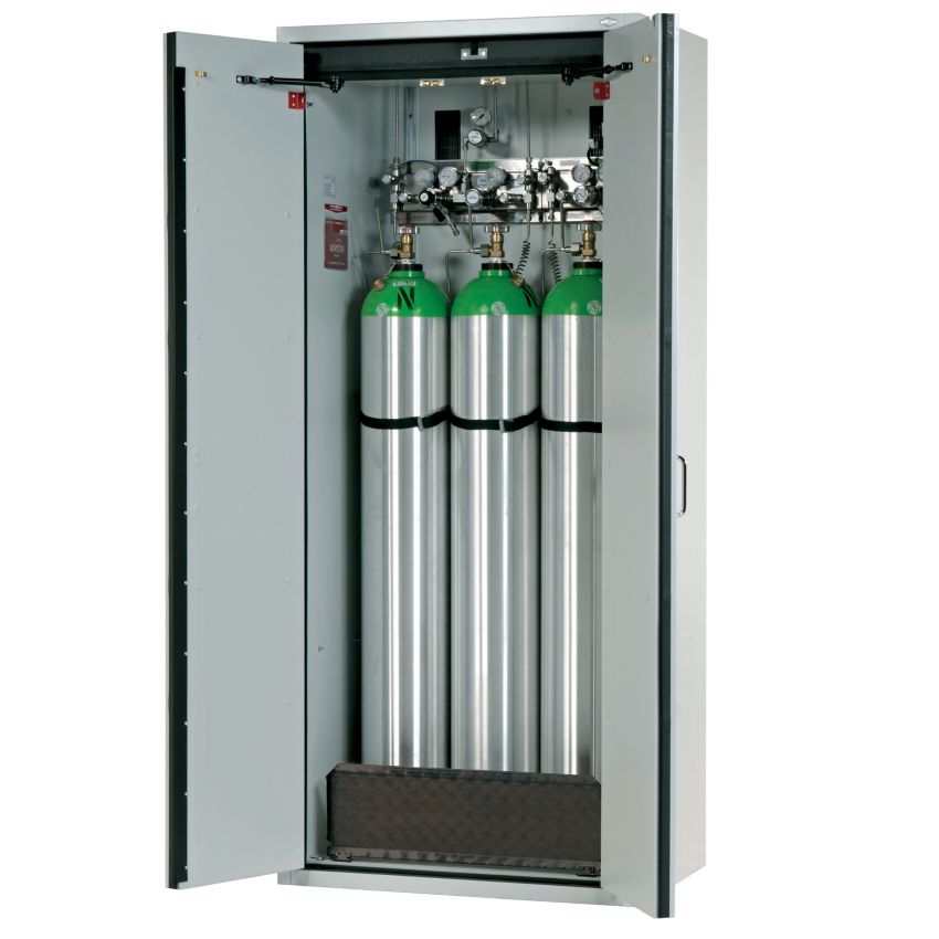 Armoire de sécurité intérieure antifeu pour 3 bouteilles de gaz, type 30
