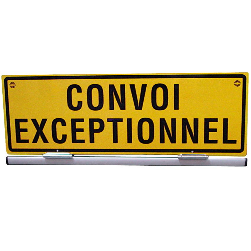 Barre de signalisation en aluminium convoi exceptionnel