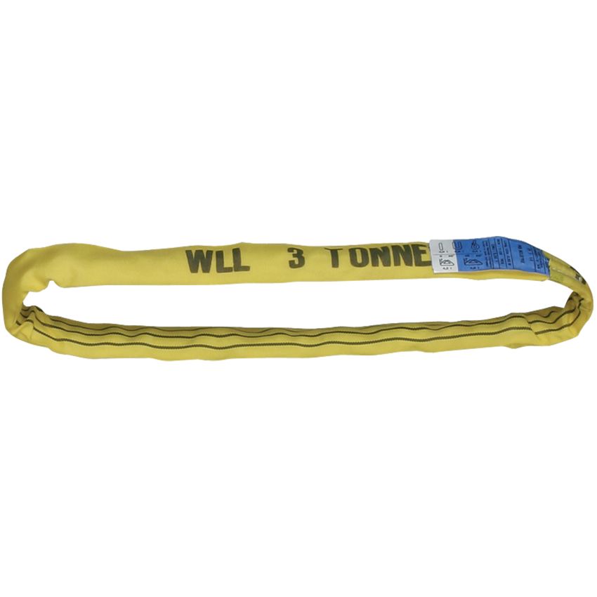 Elingue textile ronde sans fin 3 tonnes, 2 mètres
