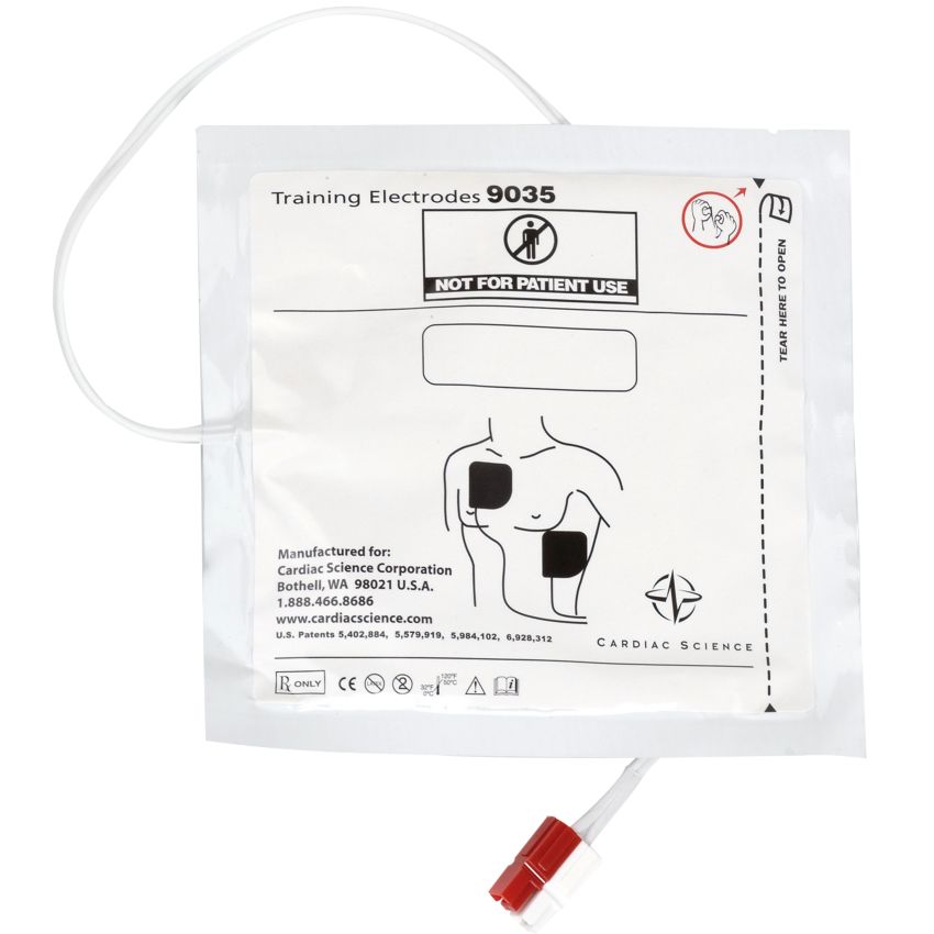 Electrodes pour défibrillateur de formation PowerHeart AED G3 Trainer