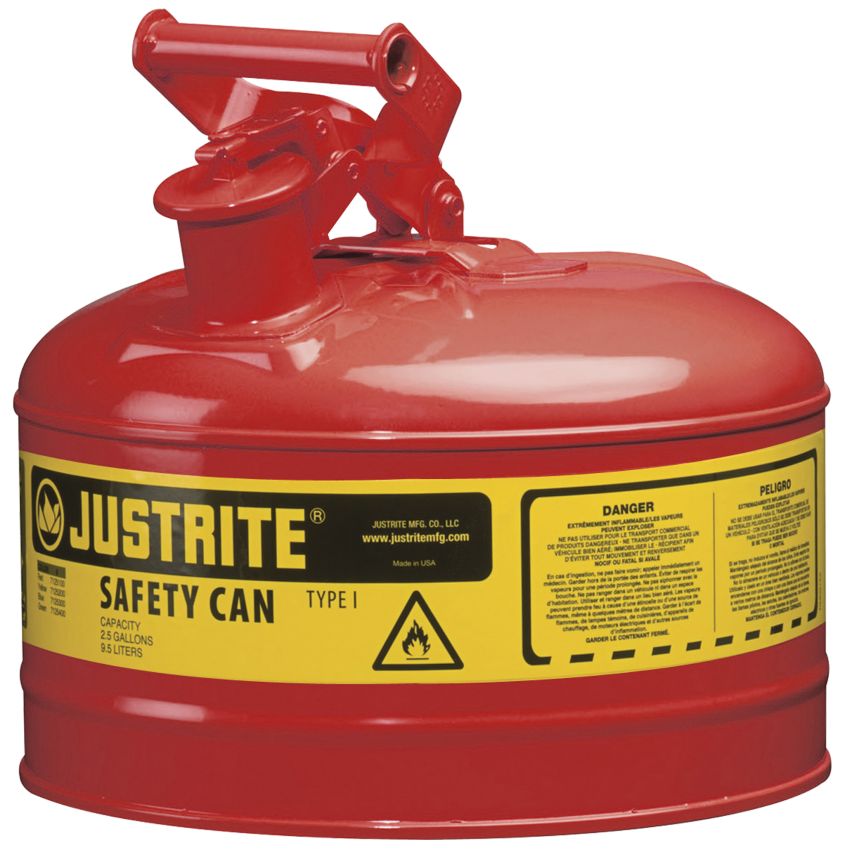 Bidon de sécurité pour produits inflammables