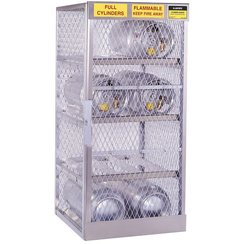 Armoire de sécurité extérieure pour 8 bouteilles de gaz