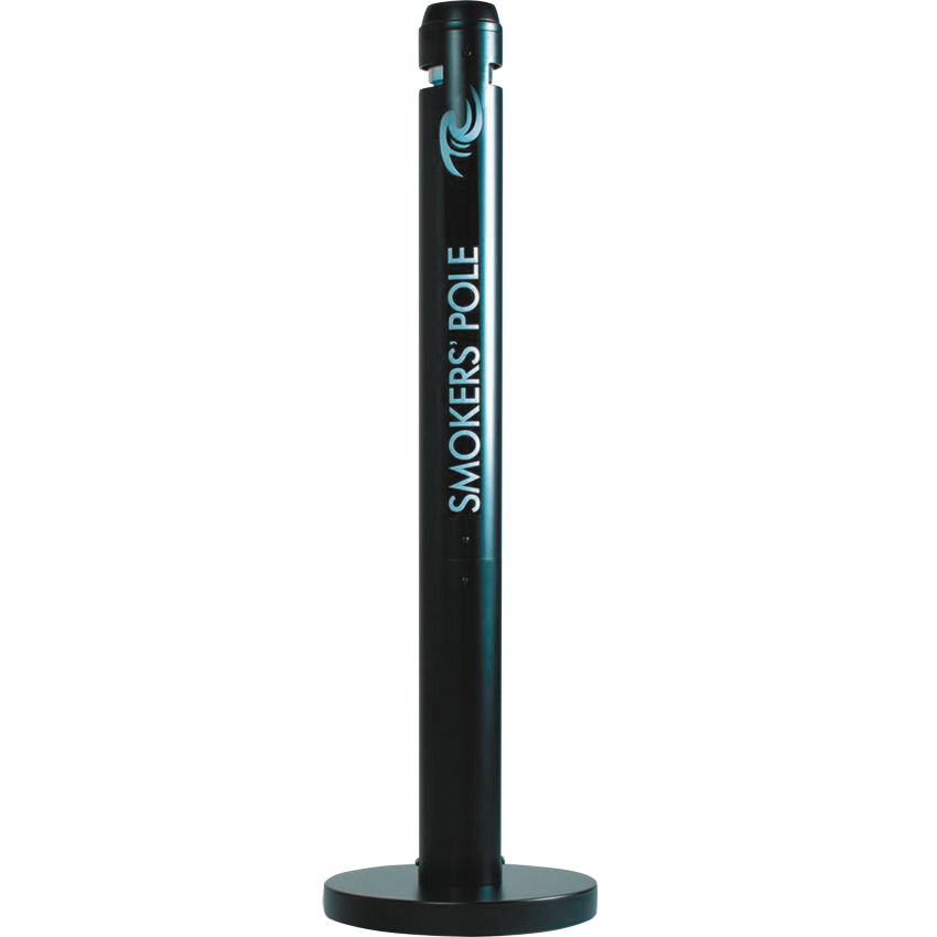 Cendrier colonne aluminium Smokers Pole  3,6 litres sur pied