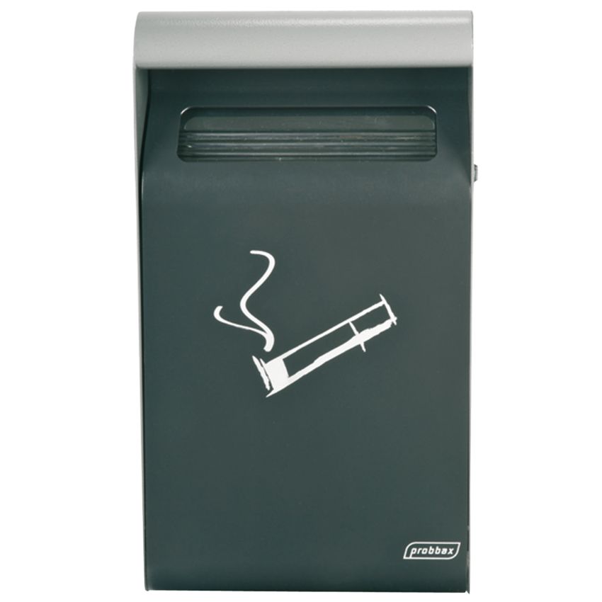 Cendrier mural en acier, 3 L