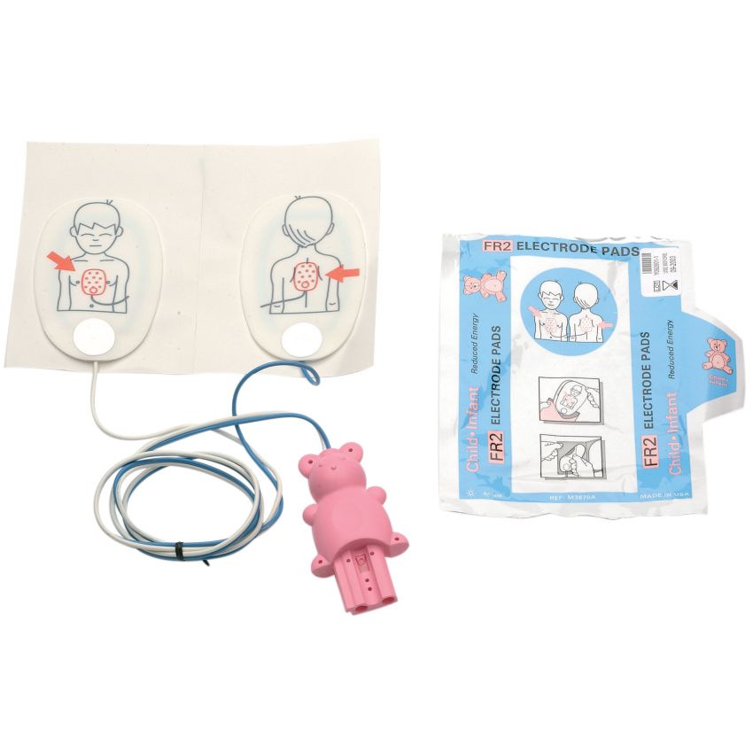 Electrodes enfant (< 8 ans) pour défibrillateur HeartStart HS1