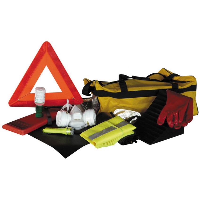 Kit ADR reglamentario con placa de obturación