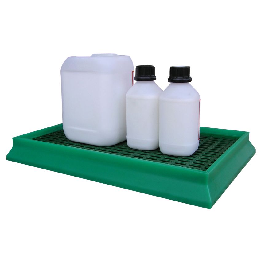 Bac de rétention polyéthylène petits contenants 8 litres