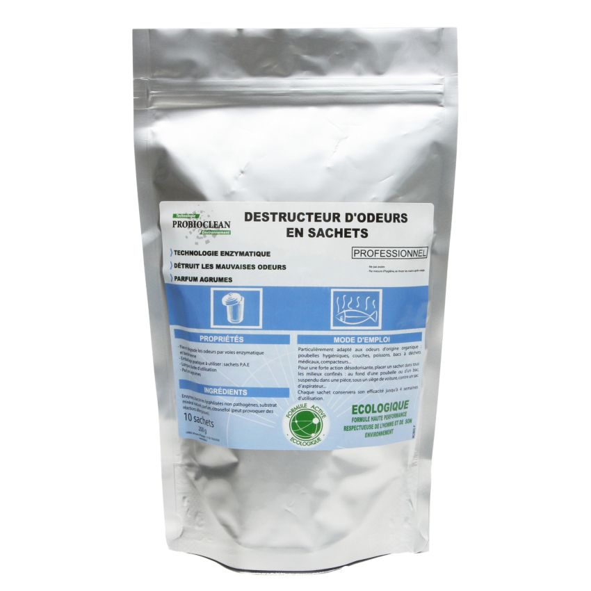 Destructeur dodeurs écologique en sachet