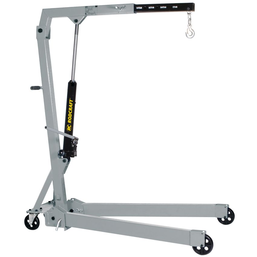 Grue hydraulique datelier pliable 2 t