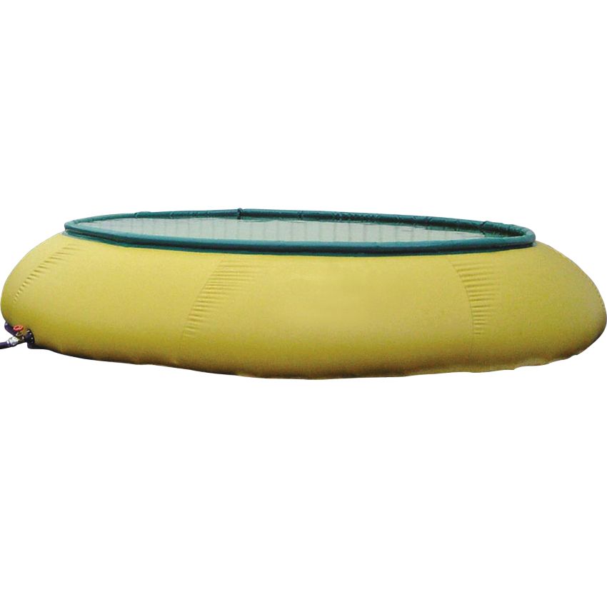 Citerne de stockage souple ouverte en tissu PVC, 10 000 L