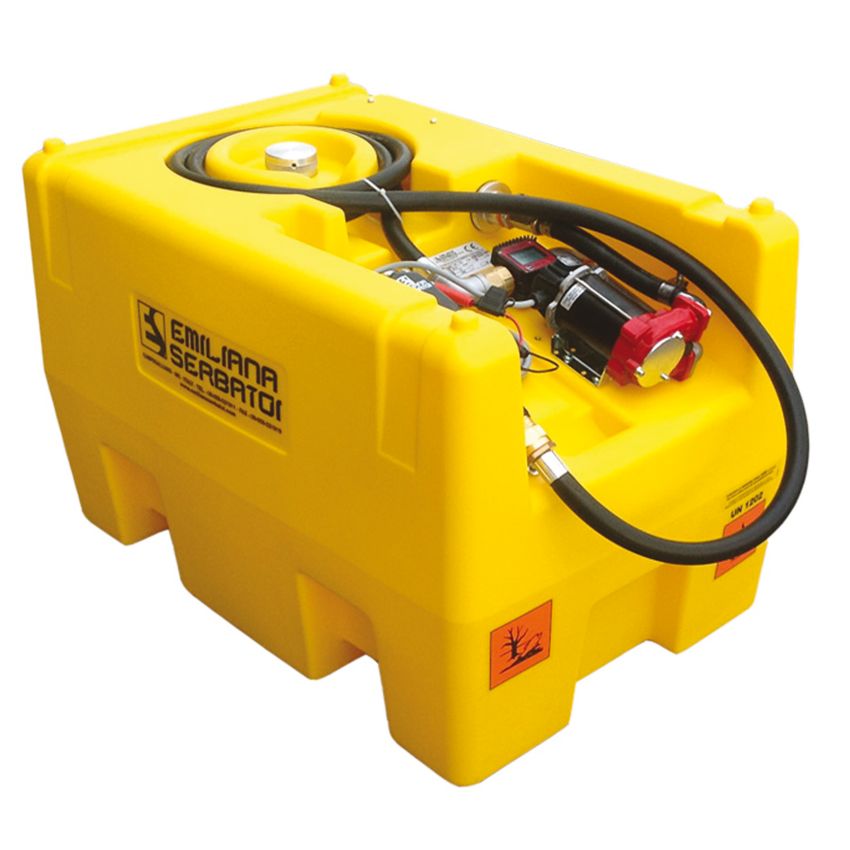 Cuve de transport gasoil polyéthylène CarryTank équipée 220 L