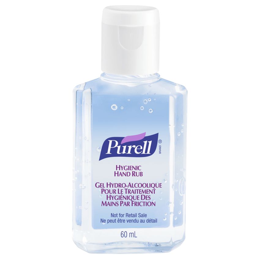 Lot 24 flacons gel hydroalcoolique Purell®, 60 mL