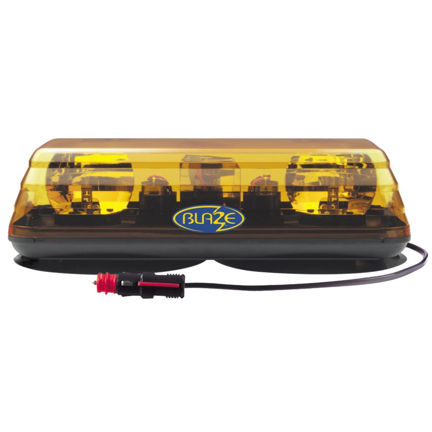 Mini rampe lumineuse halogène 2 gyrophares