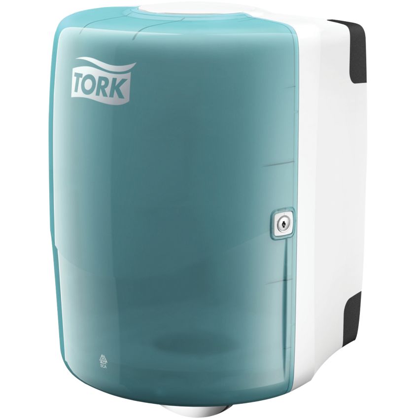 Distributeur à dévidage central de chiffons dessuyage Tork®