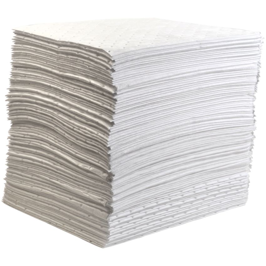Feuilles absorbantes hydrocarbures double épaisseur Prims
