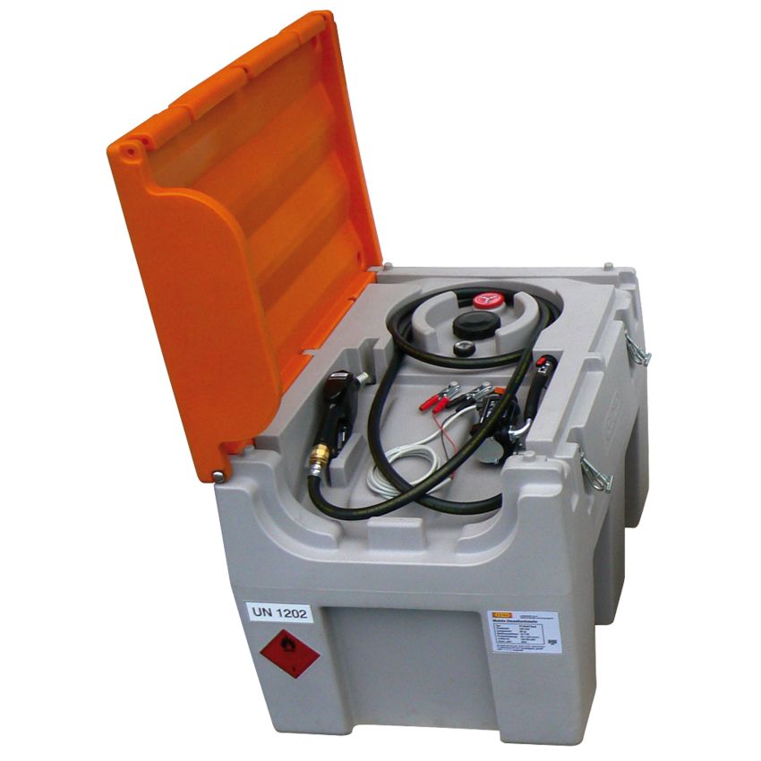 Cuve de transport gasoil polyéthylène équipée 430 L