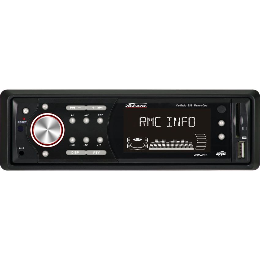 Autoradio tuner MP3 12 V