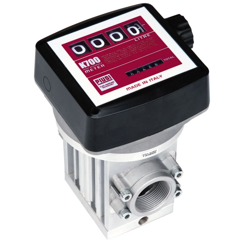 Compteur mécanique gasoil 4 chiffres haut débit