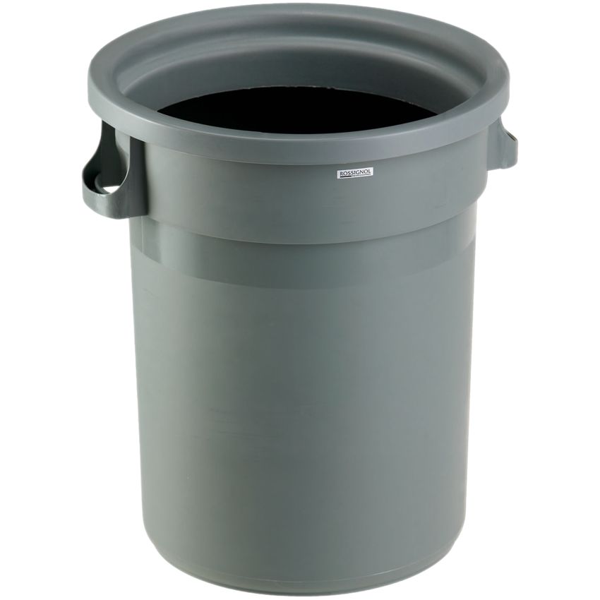 Poubelle plastique ronde multi-usage, 80 L