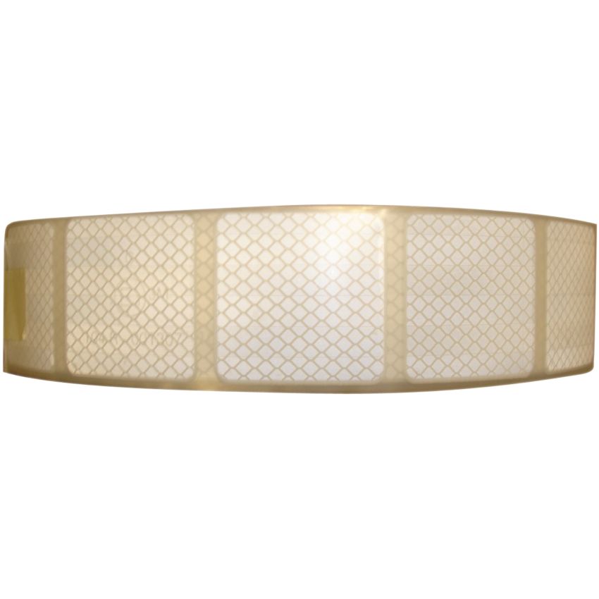 Contour de signalisation souple adhésif blanc classe 2
