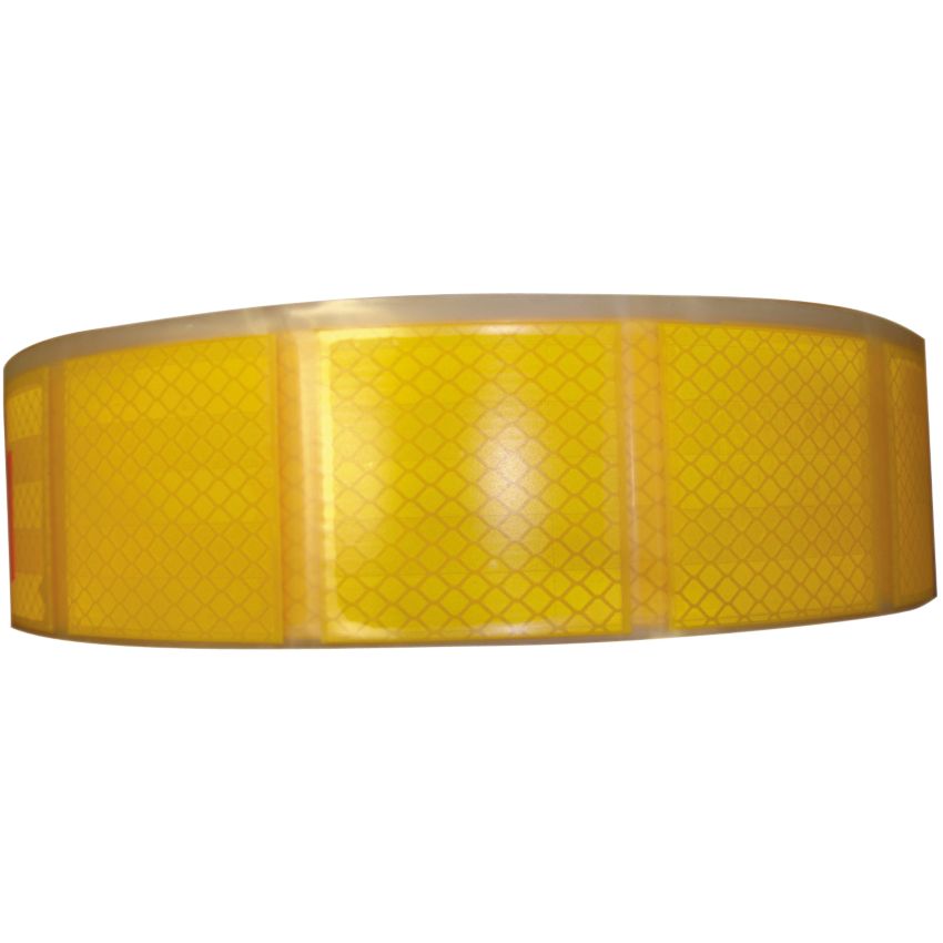 Contour de signalisation souple adhésif jaune classe 2