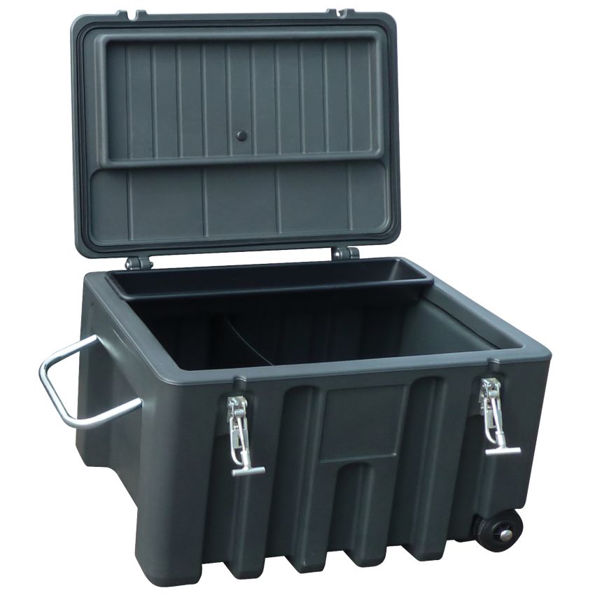 Coffre de rangement 150 L sur roulettes