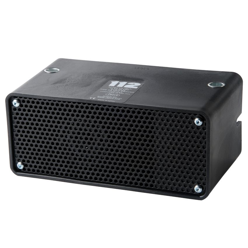 Alarme de recul 3 niveaux sonores fixes 97, 107 ou 112 dB