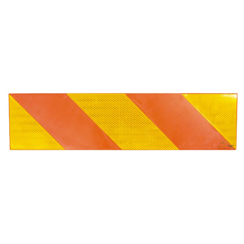 Plaque de signalisation arrière en aluminium pour camions et tracteurs