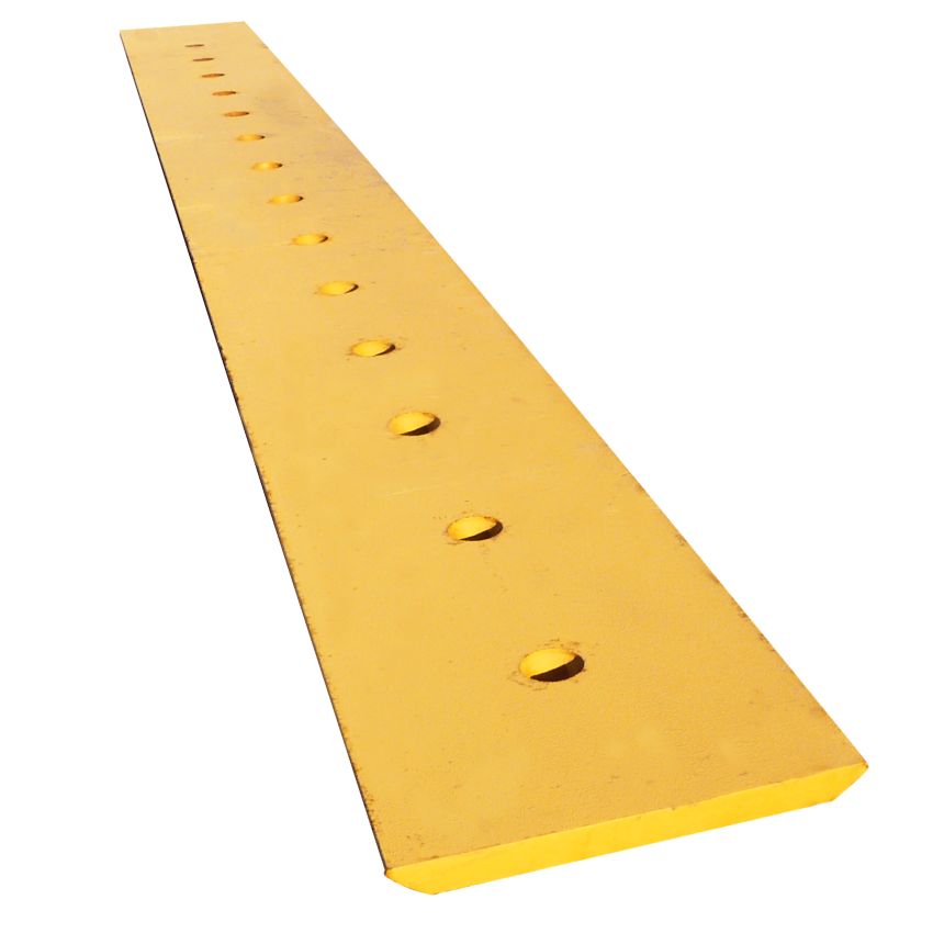 Contre lame percée 2382 x 203 x 16 mm pour godet chargeur de tractopelle Caterpillar®