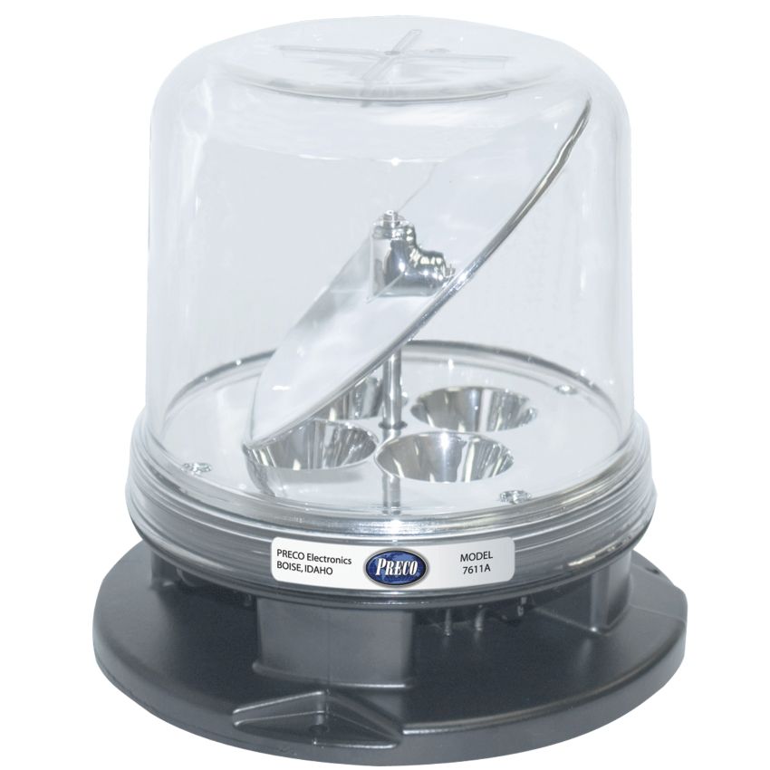 Gyrophare à LEDs 120 trs/min fixation à vis