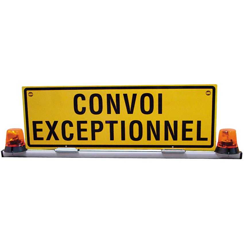 Barre de signalisation en aluminium 