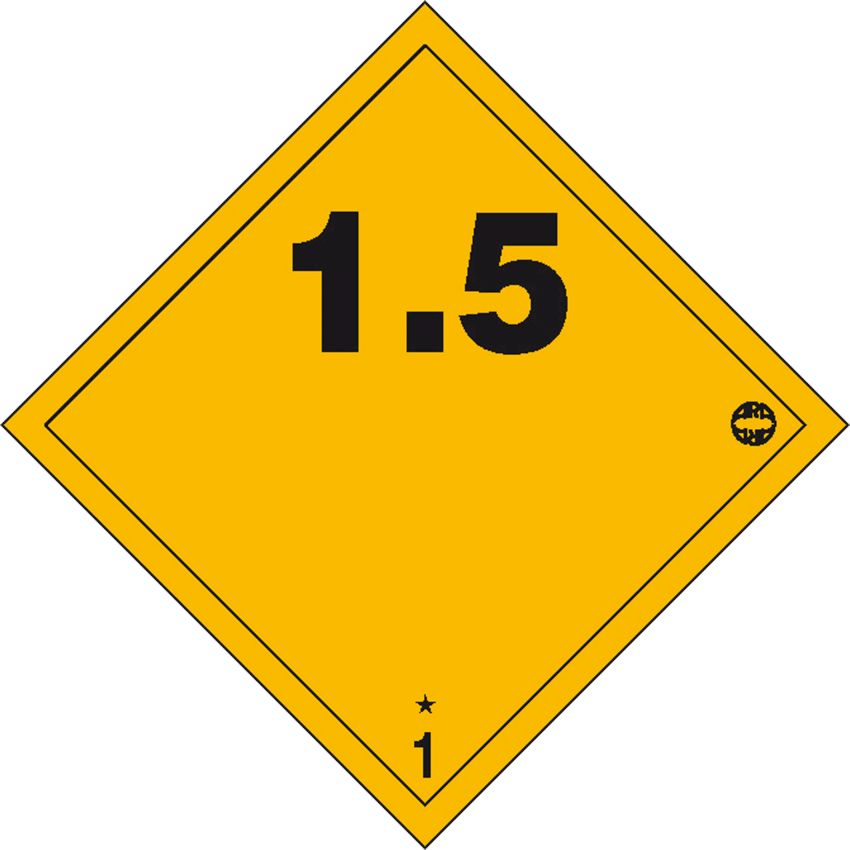 Plaque de signalisation de danger en aluminium
