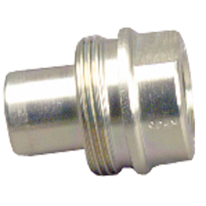 Demi-raccord mâle de flexible avec bouchon 3/8