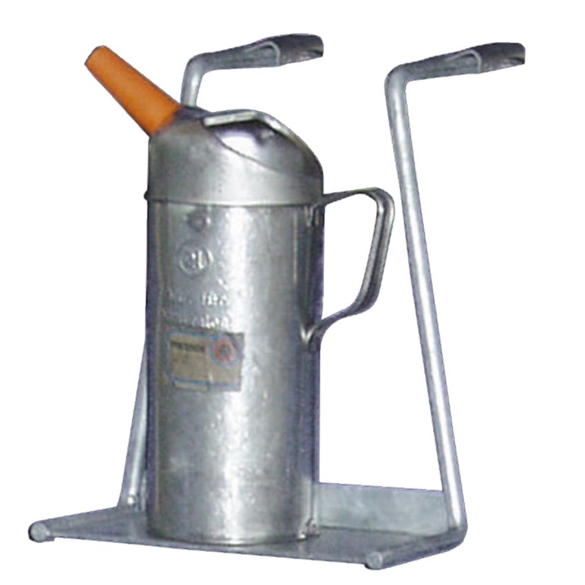 Porte-bidon métal pour soutirage