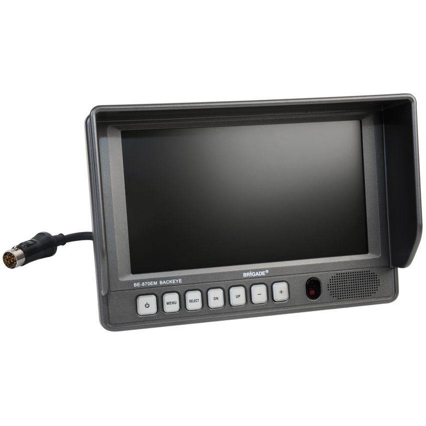 Moniteur couleurs LCD 7 pour applications sévères