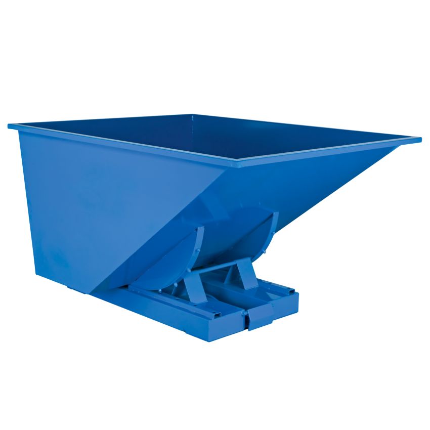 Benne autobasculante manipulable par chariot élévateur, 1030 L
