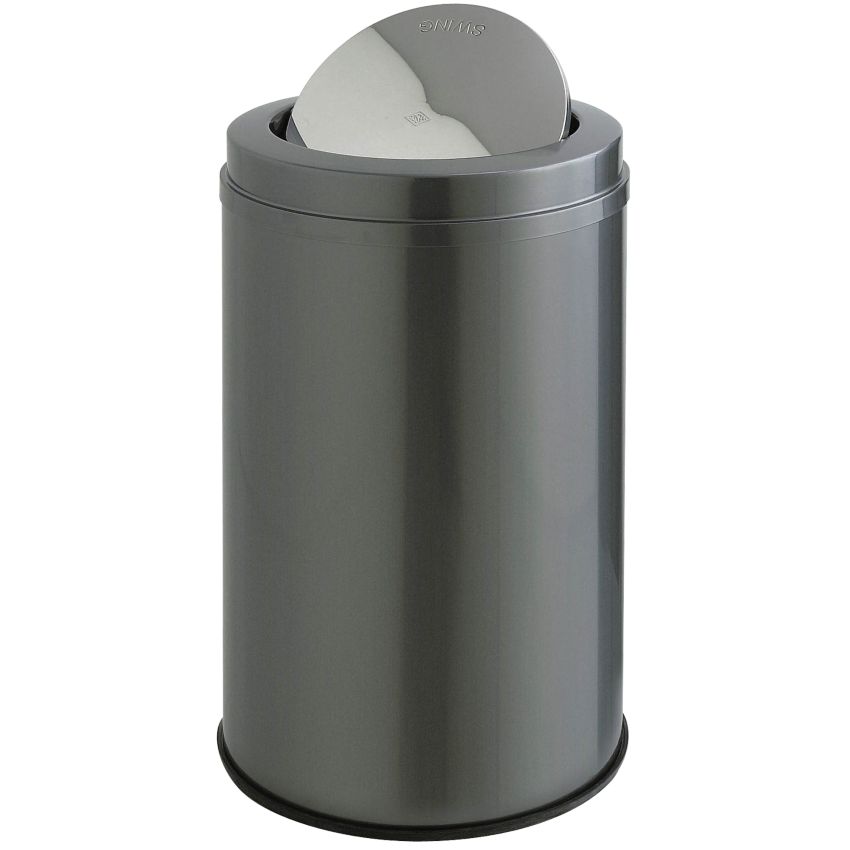 Poubelle acier grande capacité 120 litres