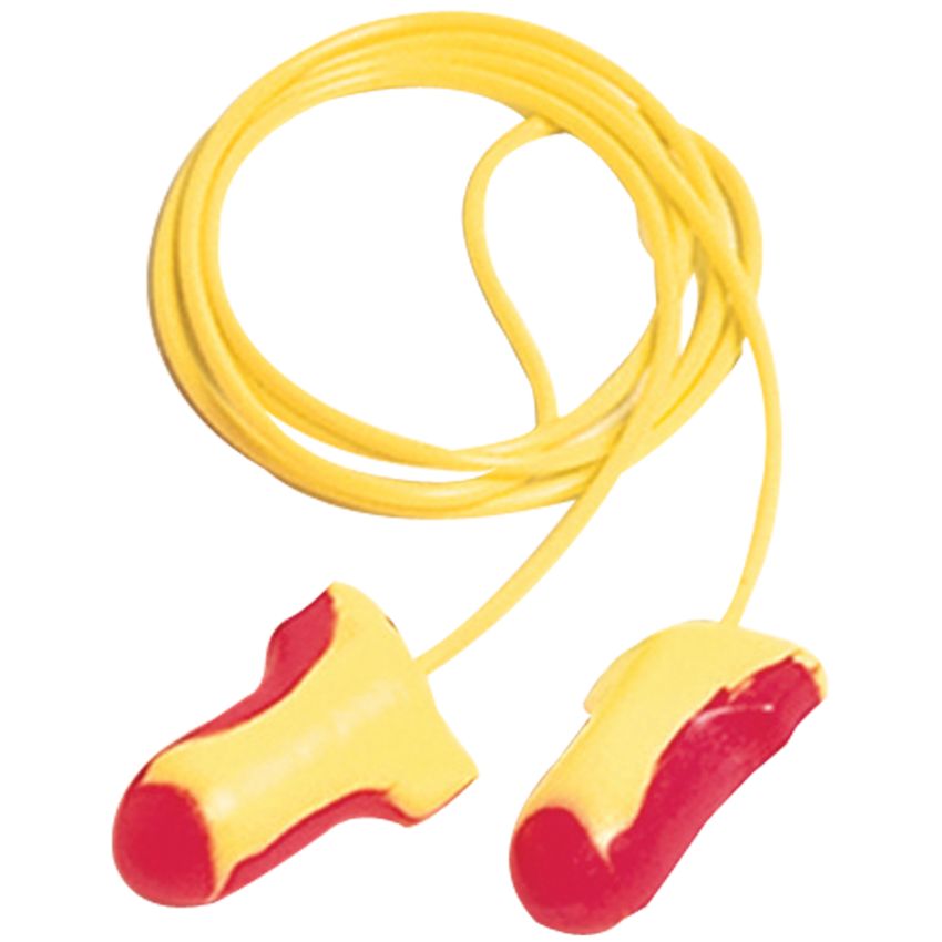 Boîte de 100 paires de bouchons antibruit Laser Lite 35 dB avec cordelette