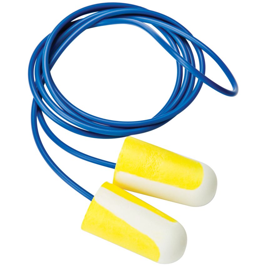 Boîte de 100 paires de bouchons antibruit Bilsom 33 dB avec cordelette
