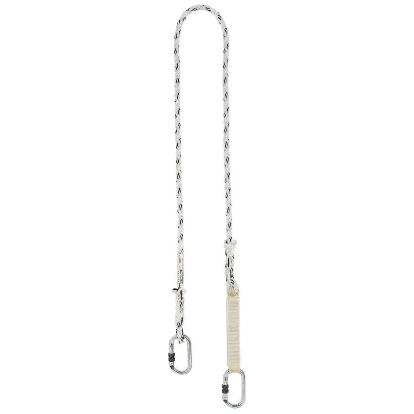 Longe antichute en corde standard 2 m